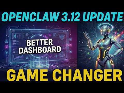 NEW OpenClaw Update is MASSIVE! (3.12 FREE Release)