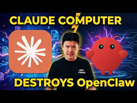 Claude Computer Use DESTROYS OpenClaw (Hear me out)