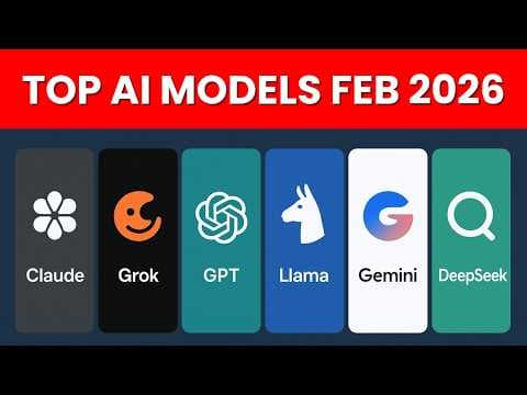 Top AI Models to CHOOSE (Intelligence Comparison)